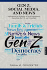Buchcover Gen Z, Social Media, and News