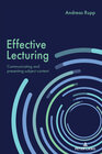 Buchcover Effective Lecturing