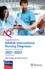 Buchcover Supplement to NANDA International Nursing Diagnoses: Definitions and Classification 2021-2023 (12th edition)