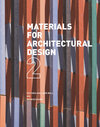 Buchcover Materials for Architectural Design 2