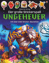Buchcover Der große Stickerspaß: Ungeheuer