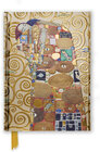 Buchcover Premium Notizbuch DIN A5: Gustav Klimt, Die Erfüllung
