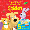 Buchcover Pop-Up-Buch Haustiere beim Spielen