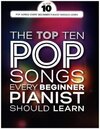 Buchcover The Top Ten Easy Piano Pop Songs For Beginners (Piano Book)