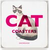 Buchcover Cat Coasters