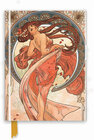 Buchcover Premium Notizbuch DIN A5: Alphonse Mucha, Der Tanz (Kunstwerk)