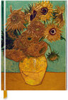 Buchcover Premium Skizzenbuch: Vincent van Gogh, Sonnenblumen