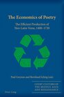Buchcover The Economics of Poetry