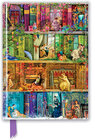 Buchcover Premium Notizbuch DIN A5: Aimee Stewart, Bücherregal Carpe Diem