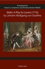 Buchcover «Stella: A Play for Lovers» (1776) by Johann Wolfgang von Goethe