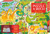 Buchcover Puzzle & Buch: Im Zoo