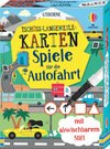 Buchcover Tschüss-Langeweile-Karten: Spiele für die Autofahrt