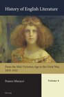 Buchcover History of English Literature, Volume 6 - Print / History of English Literature, Volume 6