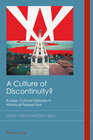 Buchcover A Culture of Discontinuity?