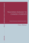 Buchcover Teaching English to Chinese Students