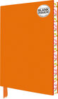 Buchcover Exquisit Notizbuch ohne Linien DIN A5: Orange