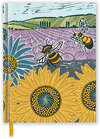 Buchcover Premium Skizzenbuch: Kate Heiss, Sonnenblumenfeld