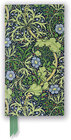 Buchcover Schmales Hardcover-Notizbuch: William Morris, Meeresalgen Tapetendesign