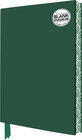 Buchcover Exquisit Notizbuch ohne Linien DIN A5: Moosgrün
