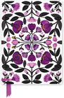 Buchcover Premium Notizbuch DIN A5: Nina Pace, Lila Blumen