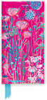 Buchcover Schmales Hardcover-Notizbuch: Lucy Innes Williams, Pinkfarbenes Gartenhaus