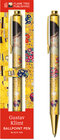 Buchcover Premium Kugelschreiber: Gustav Klimt, Der Kuss