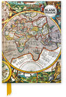 Buchcover Premium Notizbuch Blank DIN A5: Pieter van den Keere, Antike Weltkarte