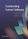 Buchcover Constructing Correct Software