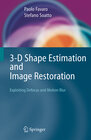 Buchcover 3-D Shape Estimation and Image Restoration