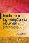 Buchcover Introduction to Engineering Statistics and Six Sigma