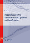 Buchcover Discontinuous Finite Elements in Fluid Dynamics and Heat Transfer