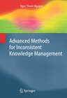 Buchcover Advanced Methods for Inconsistent Knowledge Management