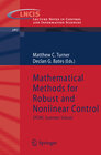 Buchcover Mathematical Methods for Robust and Nonlinear Control