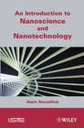 Buchcover An Introduction to Nanoscience and Nanotechnology