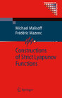 Buchcover Constructions of Strict Lyapunov Functions