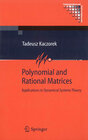 Buchcover Polynomial and Rational Matrices