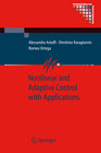 Buchcover Nonlinear and Adaptive Control with Applications