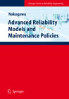 Buchcover Advanced Reliability Models and Maintenance Policies