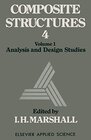 Buchcover Composite Structures 4: Volume 1 Analysis and Design Studies