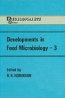 Buchcover Developments in Food Microbiology―3
