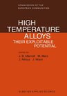 Buchcover High Temperature Alloys