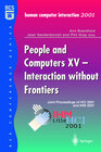 Buchcover People and Computers XV — Interaction without Frontiers