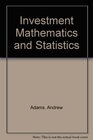 Buchcover Investment Mathematics and Statistics