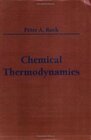 Buchcover Chemical Thermodynamics