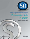 Buchcover Fifty ways to improve your Presentation Skills in English