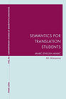Buchcover Semantics for Translation Students