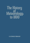 Buchcover History of Meteorology to 1800