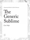 Buchcover The Generic Sublime