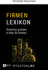 Buchcover Staatenlos: Firmen Lexikon