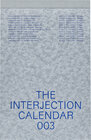 Buchcover The Interjection Calendar 003